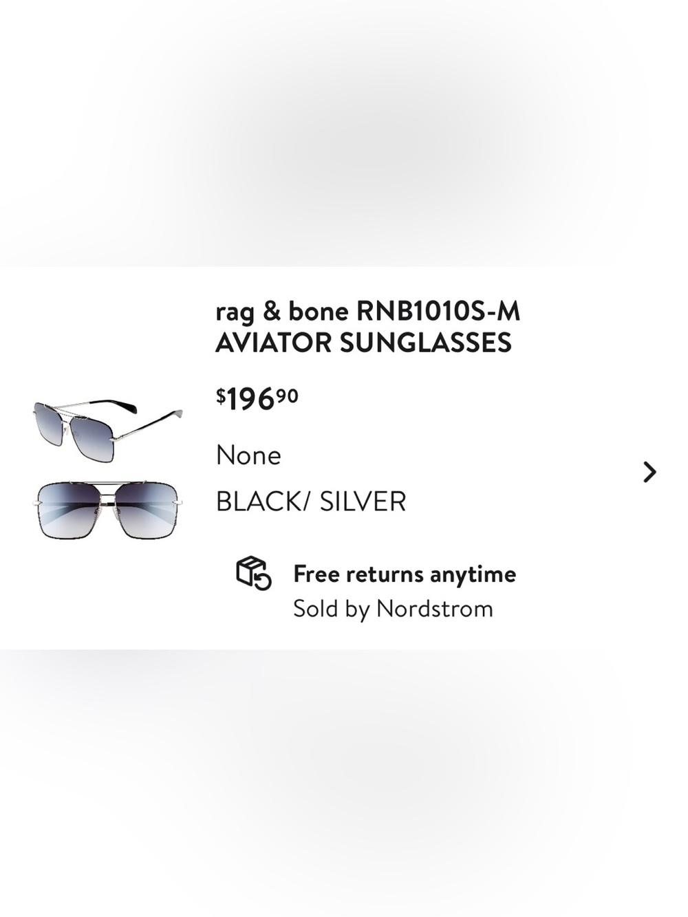 NIB Rag & Bone Sunglasses